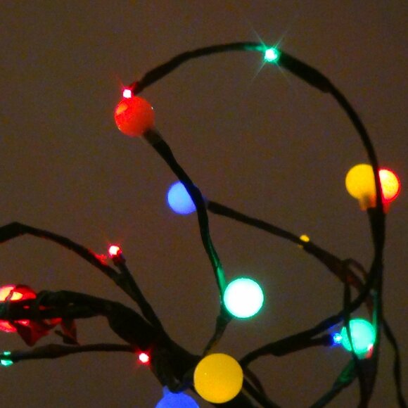 River of Goods Blooming Cherries LED Tree 18" Connected with 20ft Cord - Picture 2 of 12